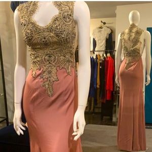 Dusty Rose Cocktail Dress